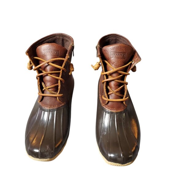 Sperry Top Sider STS 91176 Wms Sz 11 Waterproof Saltwater Duck Boot Bootie - Picture 2 of 7